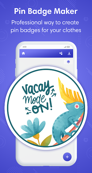 Pin Badge Maker - Button Badge Screenshot 1