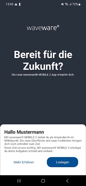 waveware® MOBILE 2 Screenshot 1