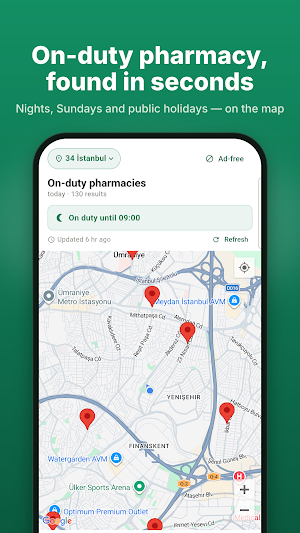 Eczanow: Pharmacy Finder Screenshot 1