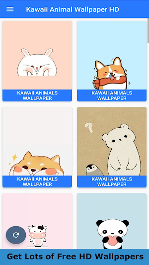 Kawaii Animals Wallpaper 4K Screenshot 0