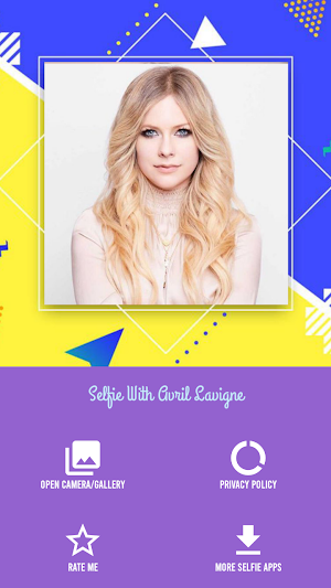 Take pictures With Avril Lavigne Screenshot 0