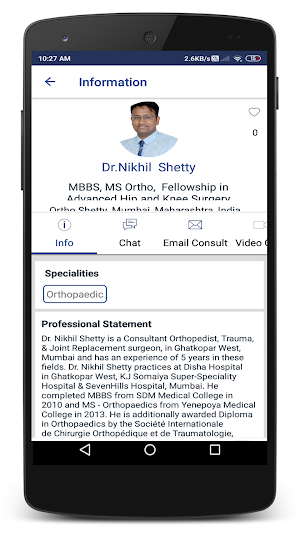 Ortho Shetty Screenshot 2