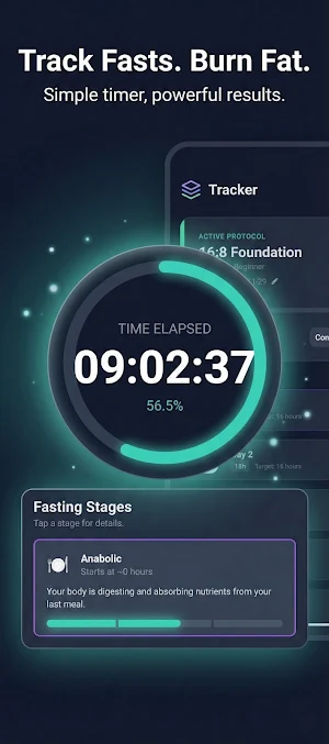 FastPhase Fasting Tracker Screenshot 0