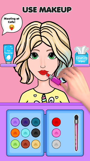 Paper Doll Dress up DIY Games Screenshot 1