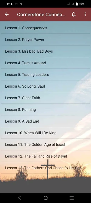 Cornerstone Connections Lesson Screenshot 2