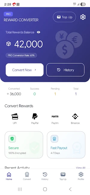 Reward Converter Pro Screenshot 2