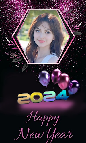 Happy New Year Photo Frame Screenshot 3