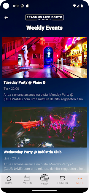 Erasmus Life Porto Screenshot 3