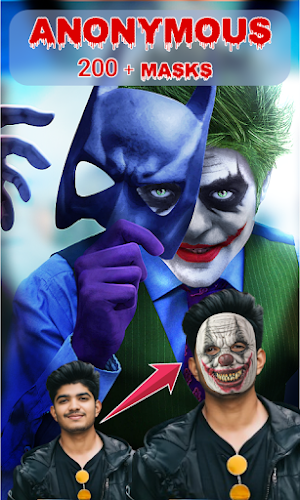Joker Mask Photo Editor Screenshot 1