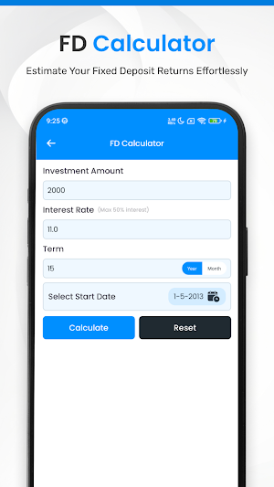 Loan EMI Calculator Screenshot 1
