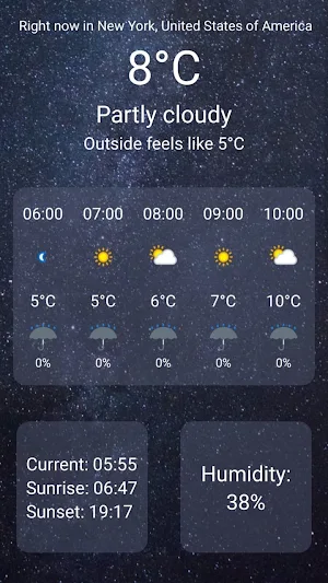 EmeWeather Screenshot 2