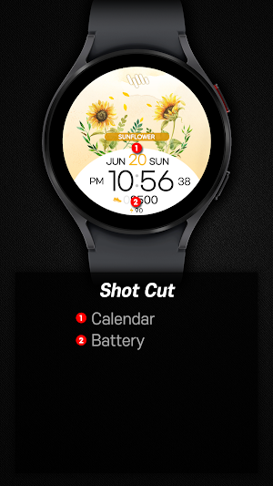 SamWatch Flower 2022 Sunflower Screenshot 2