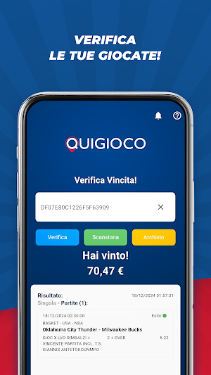 Quigioco Verifica Vincita Screenshot 0