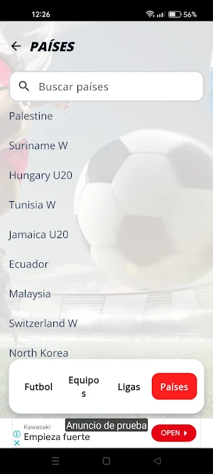 Partidos En Vivo Resultados Screenshot 3