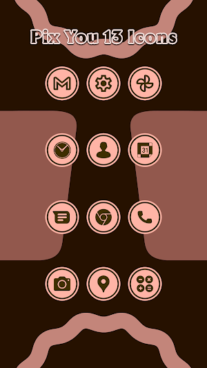 Pix You 13 Pale Rose Icons Screenshot 0