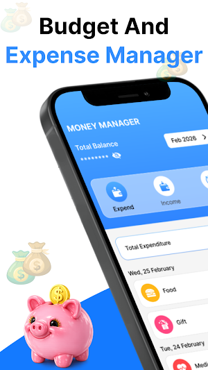 Expense, Budget & Money Track Screenshot 0