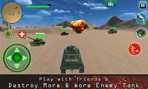 Tanks Battle: Army War Machine Screenshot 1