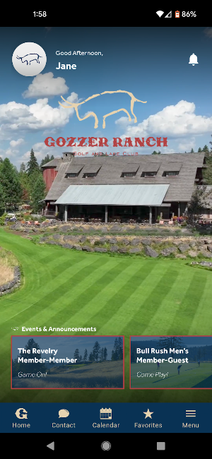 Gozzer Ranch Golf & Lake Club Screenshot 0