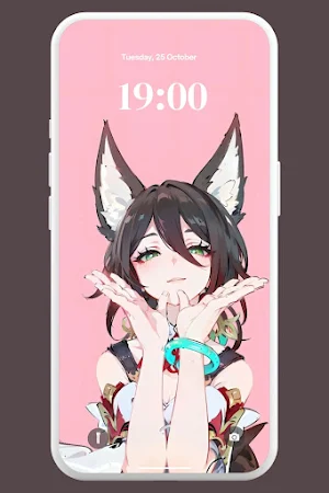 Anime Cat Girl Wallpaper 4K Screenshot 3