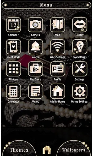 Stylish Theme-Rouge and Lace- Screenshot 1