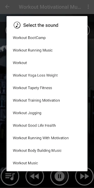 Gym Motivational Workout Music Screenshot 1