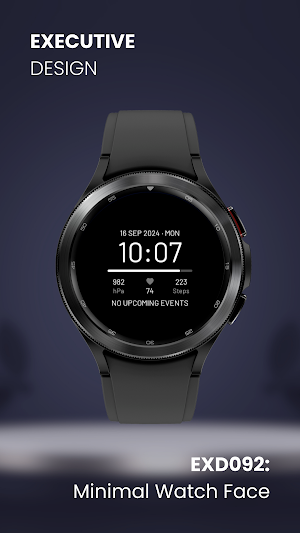 EXD092: Minimal Watch Face Screenshot 1