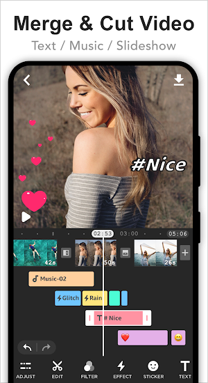 Video Editor for Youtube & Video Maker - My Movie Screenshot 0