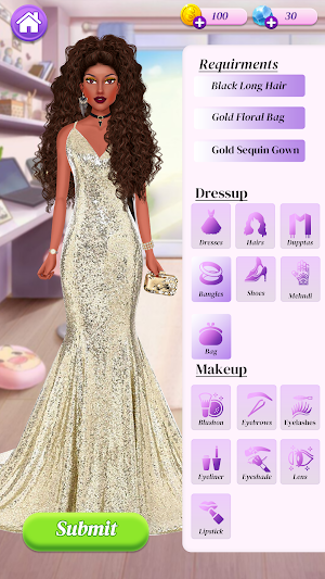 Wedding Dress Up Bridal Games Screenshot 1