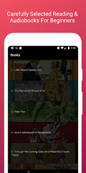 English Reading & Audiobooks for Beginners Screenshot 2