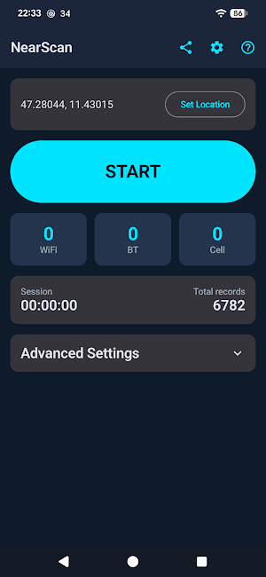 NearScan Screenshot 1