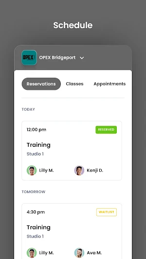 OPEX Bridgeport Screenshot 2