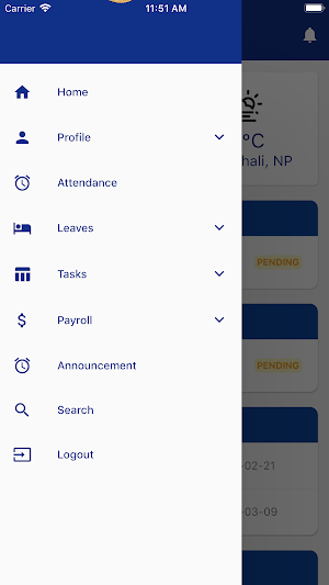 Pomelo HRM Screenshot 2