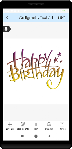 Calligraphy Text Art Screenshot 1