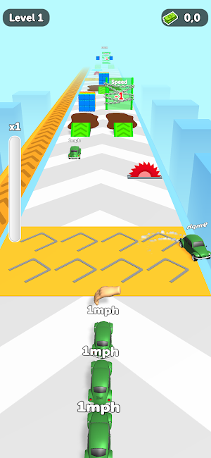Pull Back Racer Screenshot 1