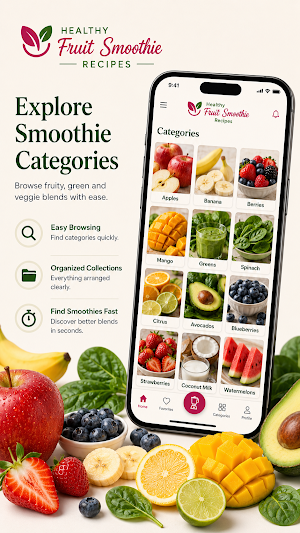Healthy Fruit Smoothie Recipes Screenshot 2