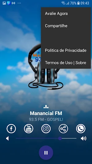 Manancial FM Screenshot 2