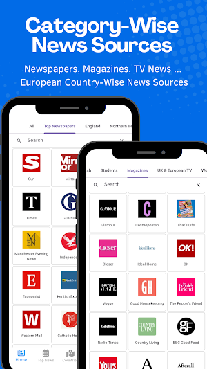 UK & European News & Newspaper Screenshot 1