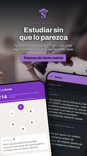 Sobresalia: Oposiciones y Test Screenshot 2