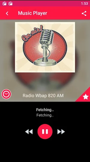 radio wbap 820 am app usa Screenshot 0