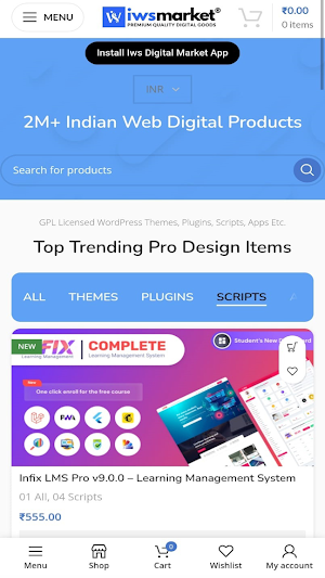 Iws Digital Market Screenshot 3