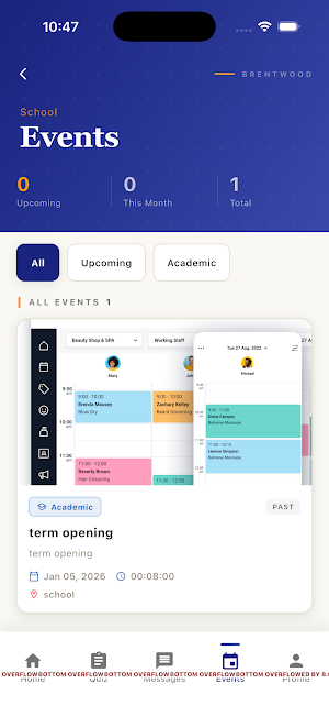 Brentwood School App Screenshot 2