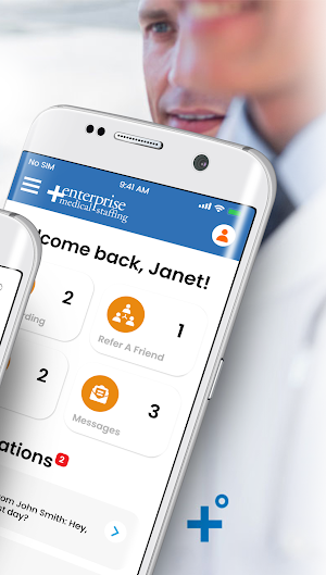 Enterprise Medical Staffing Screenshot 1
