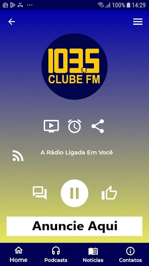Clube FM Botucatu 103,5 Screenshot 0