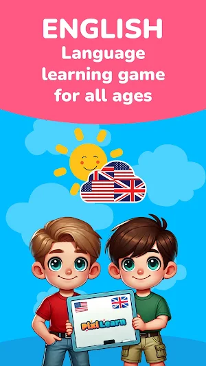 PixiLearn - English FlashCards Screenshot 0