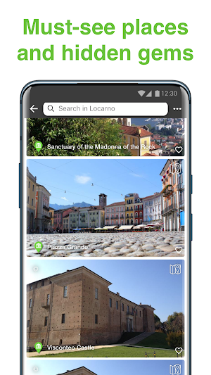 Locarno SmartGuide - Audio Gui Screenshot 2