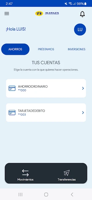 Alianza Móvil Purépero Screenshot 1