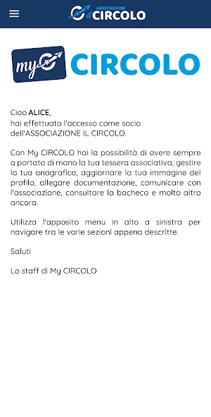 My CIRCOLO Screenshot 1