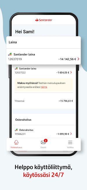 Santander Rahoitus Screenshot 0