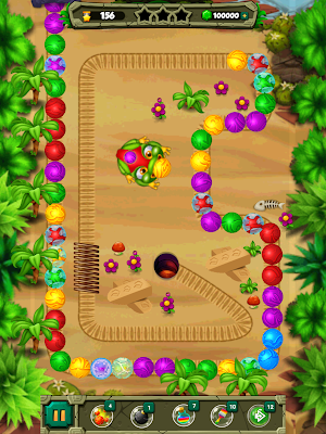 Jungle Fantasy Marble Shooter Screenshot 0