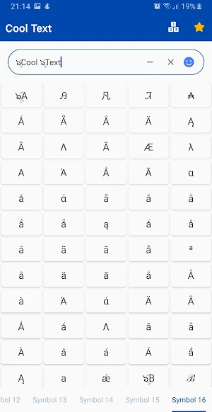 Cool Text - Stylish Text & Fancy Font, Nickname Screenshot 3